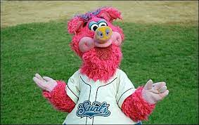 Saint Paul Saints Pink Pig Mascot