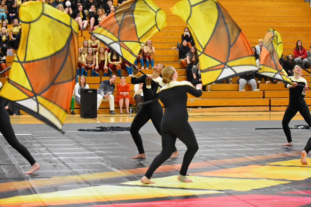 wg-season-2019 - MBI Arts MBI Winter Guard performing their 2019 show, Beyond the Cathedral